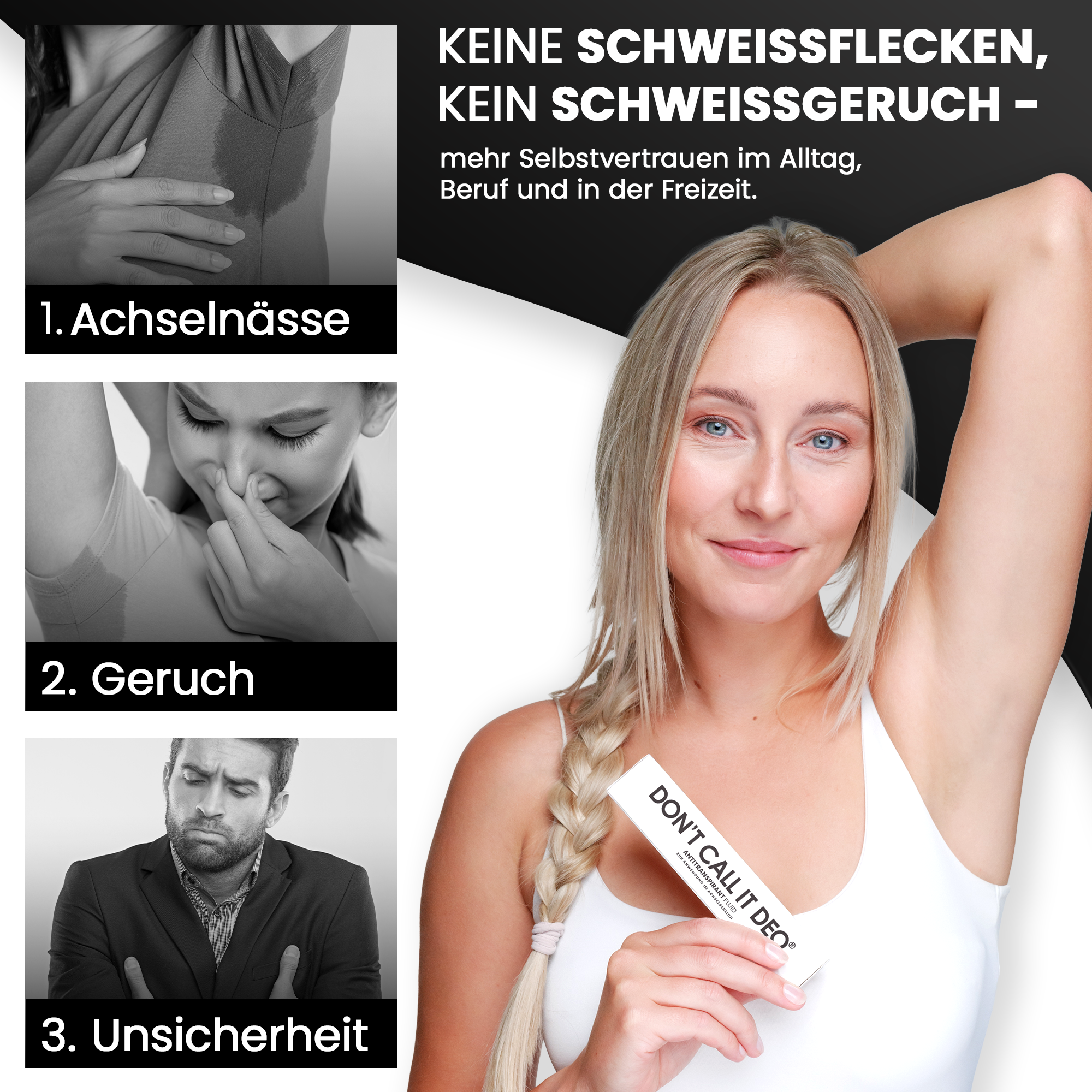Vorteilsset: 2x DCID Antitranspirant Fluid