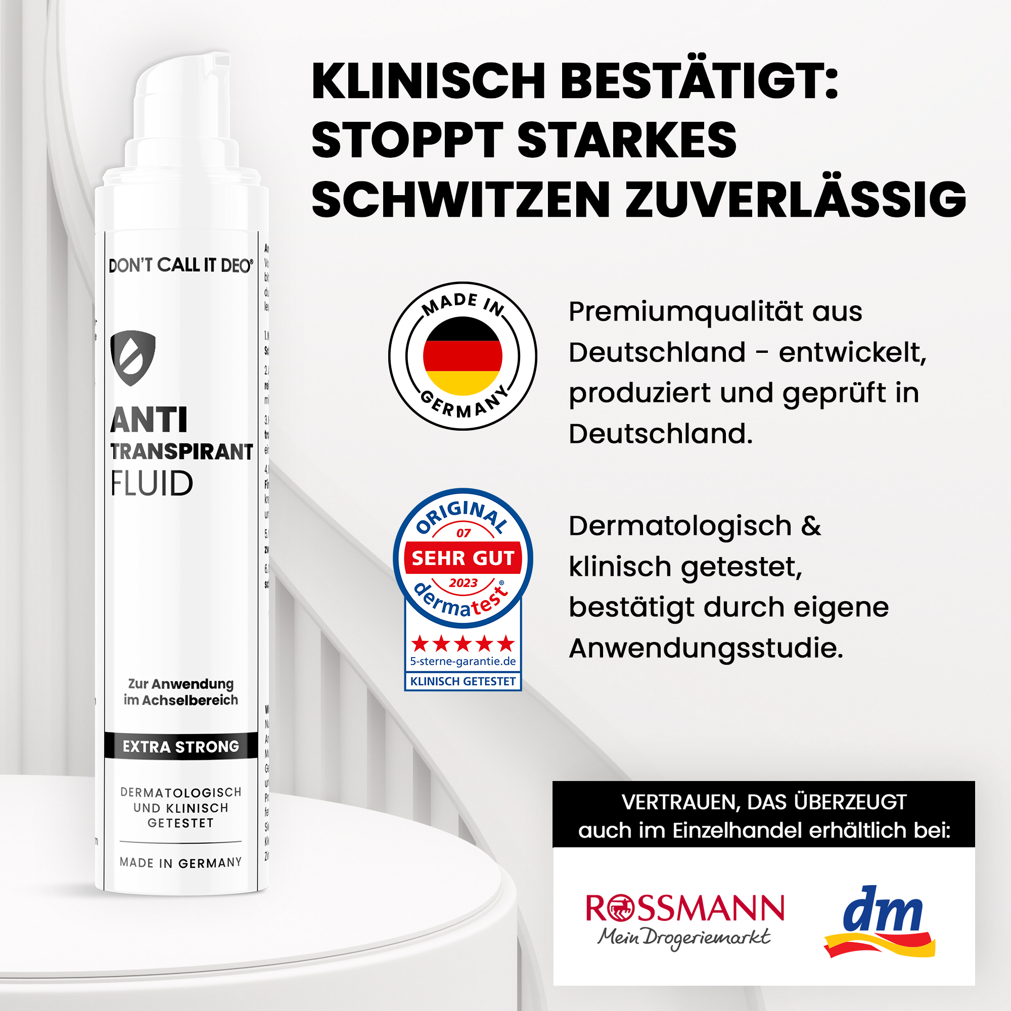 Vorteilsset: 2x DCID Antitranspirant Fluid