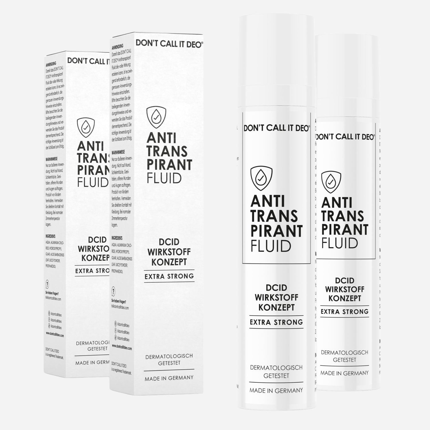 Antitranspirant Fluid