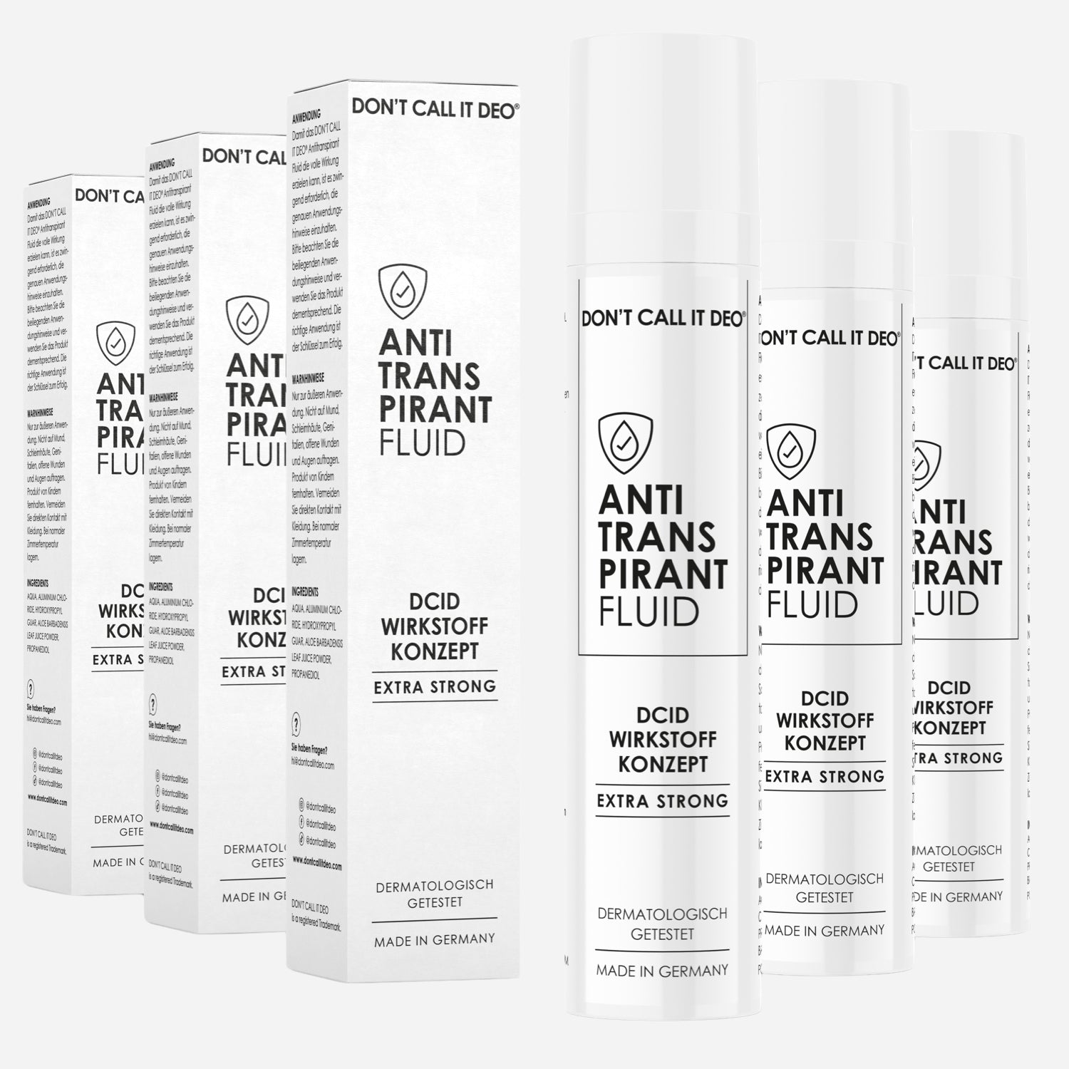 Antitranspirant Fluid