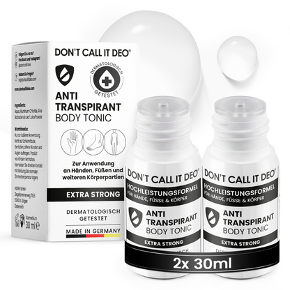 Vorteilsset: 2x DCID Antitranspirant Body Tonic