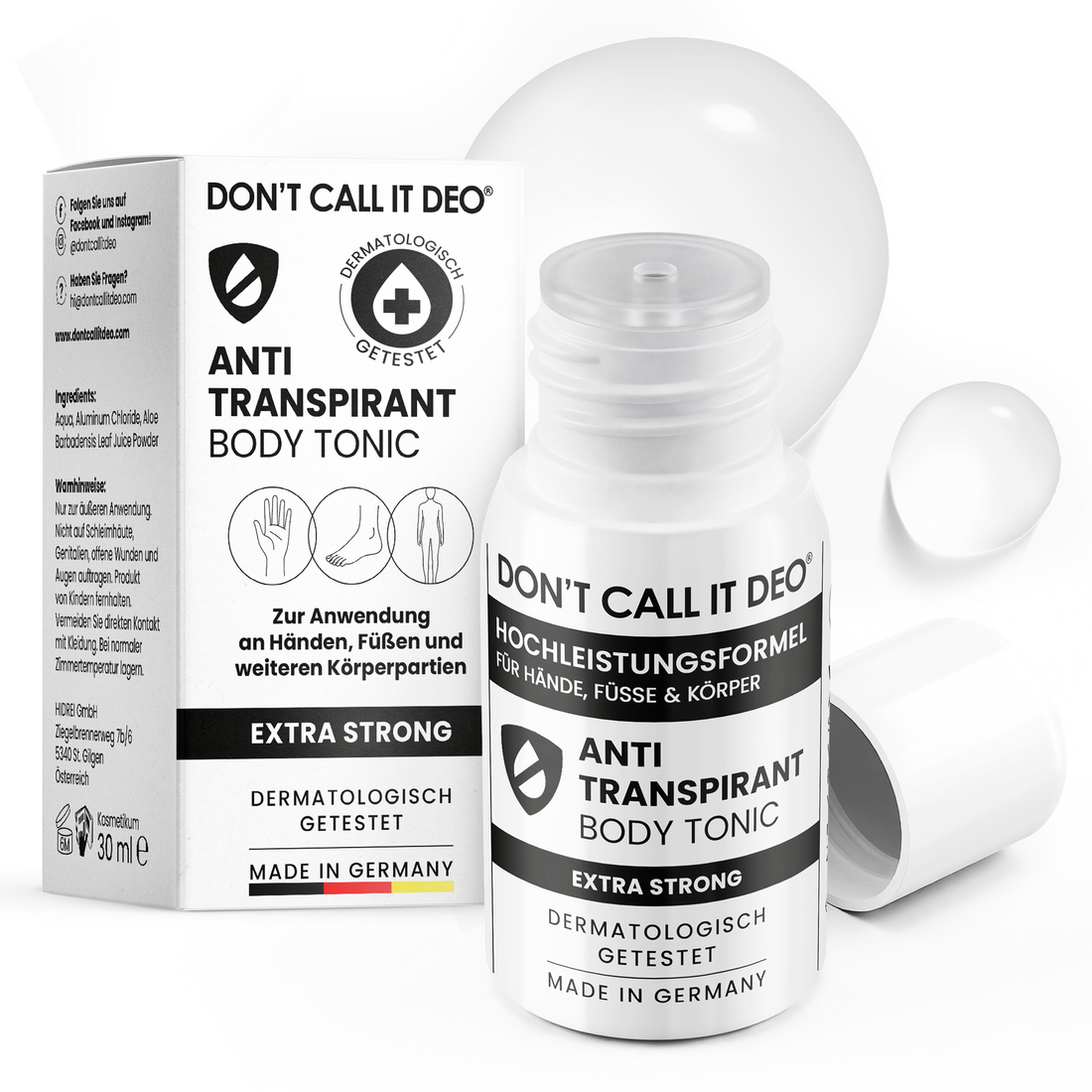 DCID Antitranspirant Body Tonic