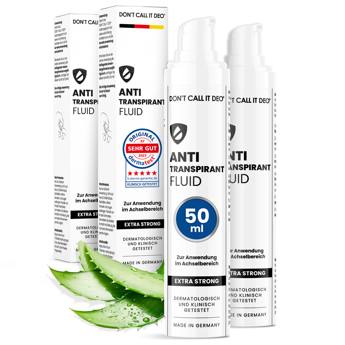 Vorteilsset: 2x DCID Antitranspirant Fluid