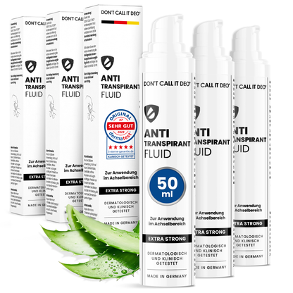Vorteilsset: 3x DCID Antitranspirant Fluid