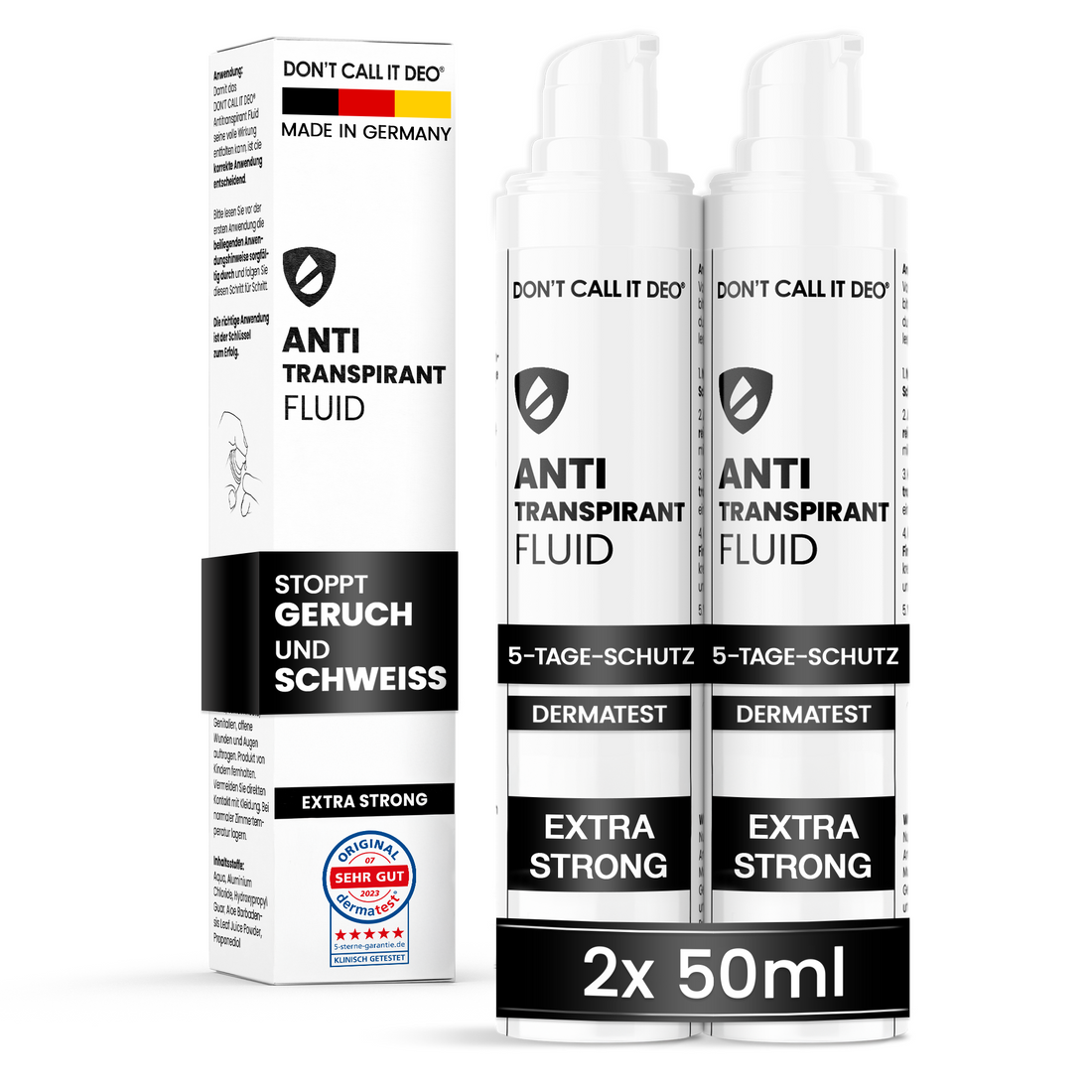 Vorteilsset: 2x DCID Antitranspirant Fluid